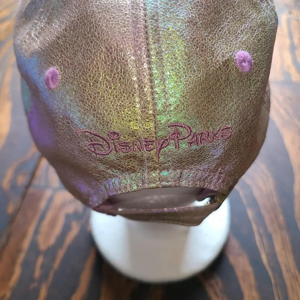 Disney Parks 50th Anniversary EARidescent Metallic Rose Gold Mickey Mouse Cap